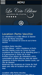 Mobile Screenshot of la-cote-bleue.com